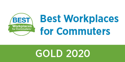 best workplaces for commuters gold 2020