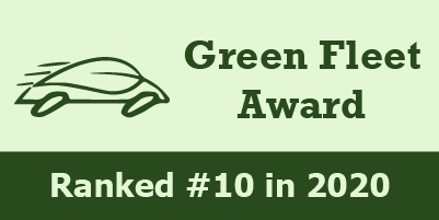 green fleet award ranked #10 in 2020