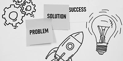 problem, solution, success