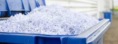 Shredded documents