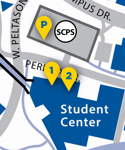 Student Center map